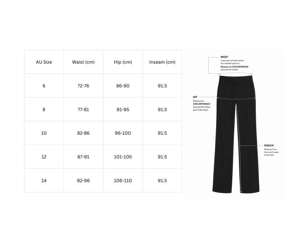 The Low-waisted Trouser - 36” Inseam